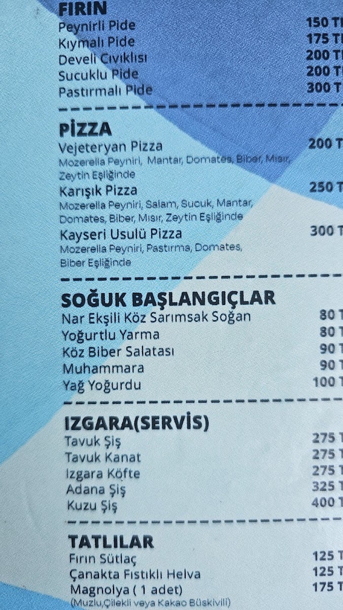 Menu Kayseri Erciyes Kardanadam | Kaytur-8